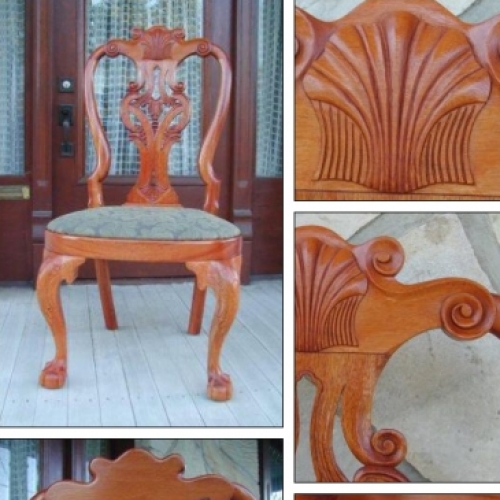 Chaise - Chippendale - Reproduction chaise Garvan