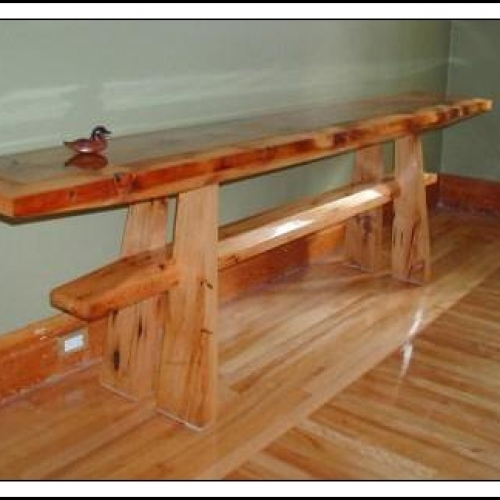 Table console rustique