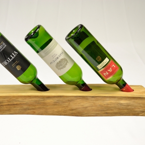 Support 3 bouteilles de vin