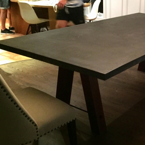 Table béton &bois