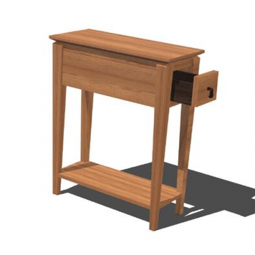Petite table sur mesure