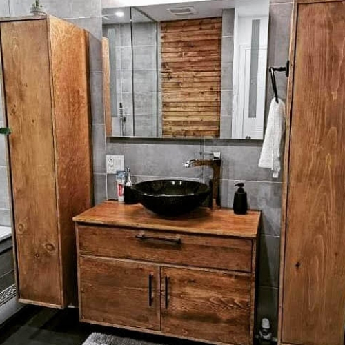 Vanité de salle de bain 