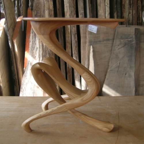 Table Albatross en chêne blanc 