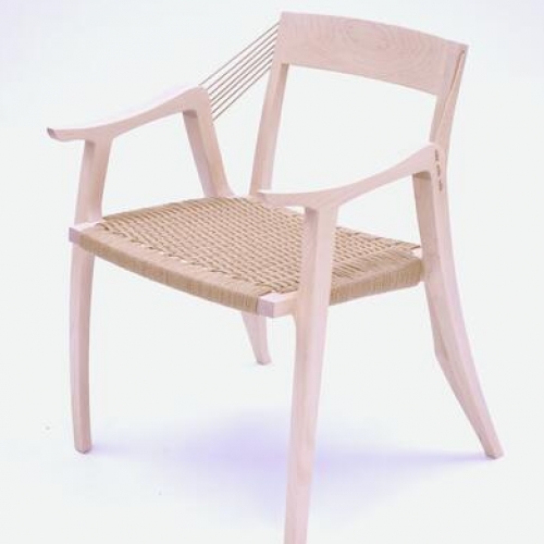 Fauteuil tressé