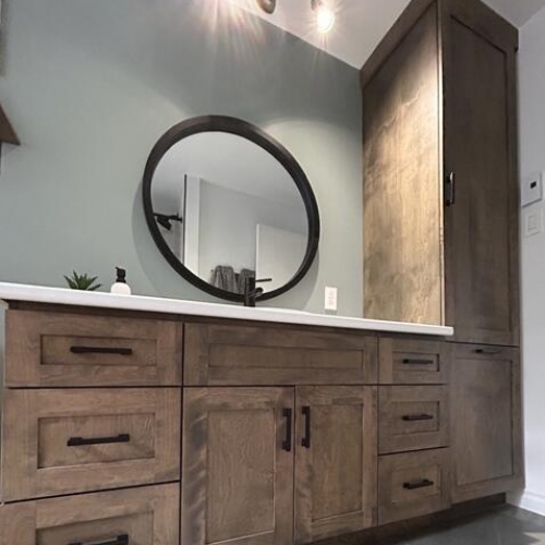 Vanite et lingerie salle de bain